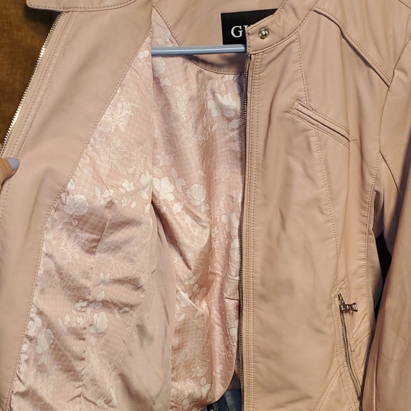 Guess Vegan Leather Jacket - Picture 7 of 9